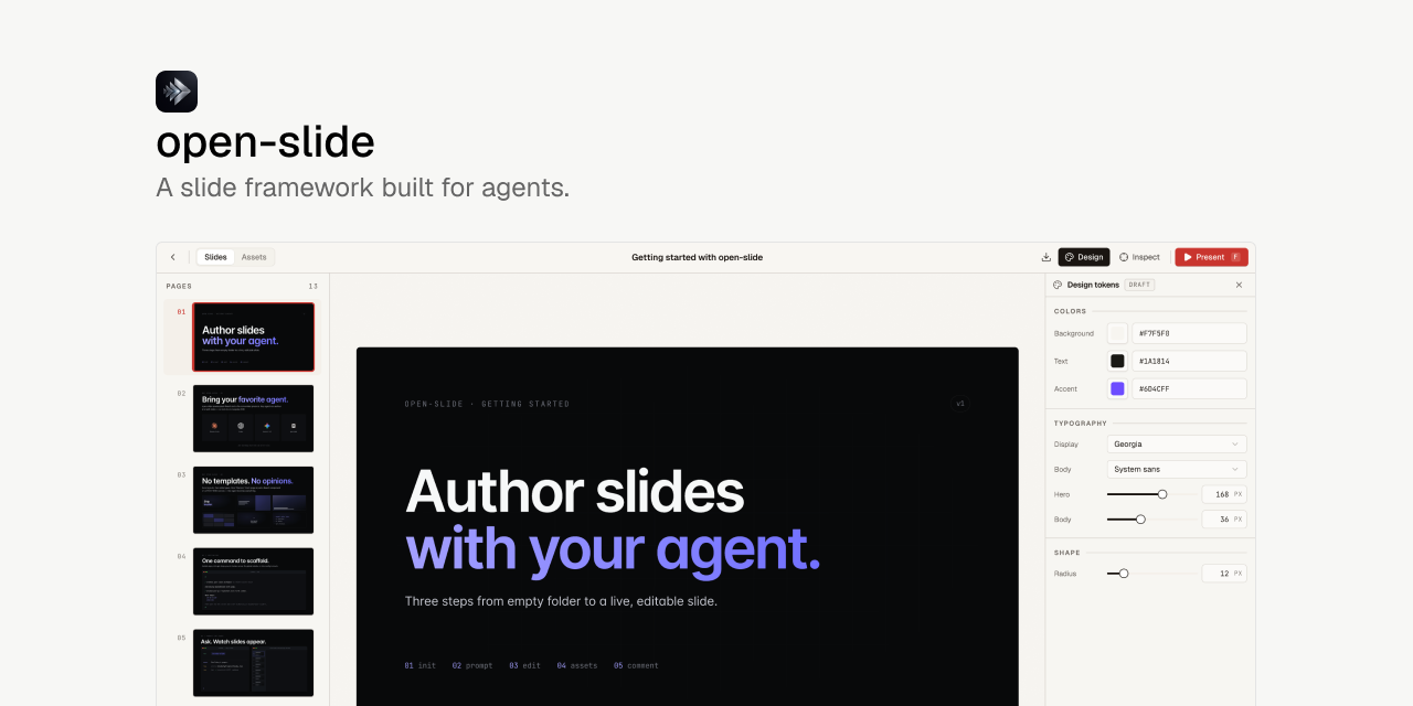 open-slide GitHub README 封面图